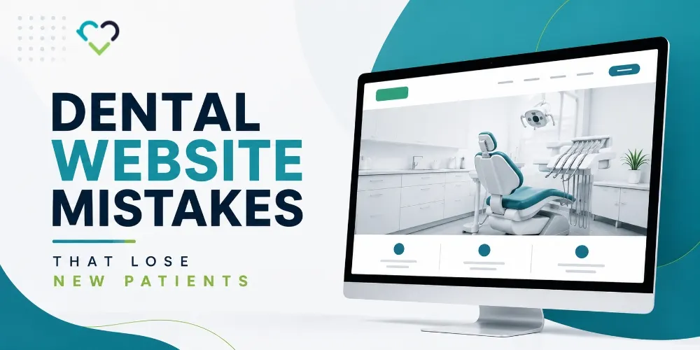 dental website mistakes