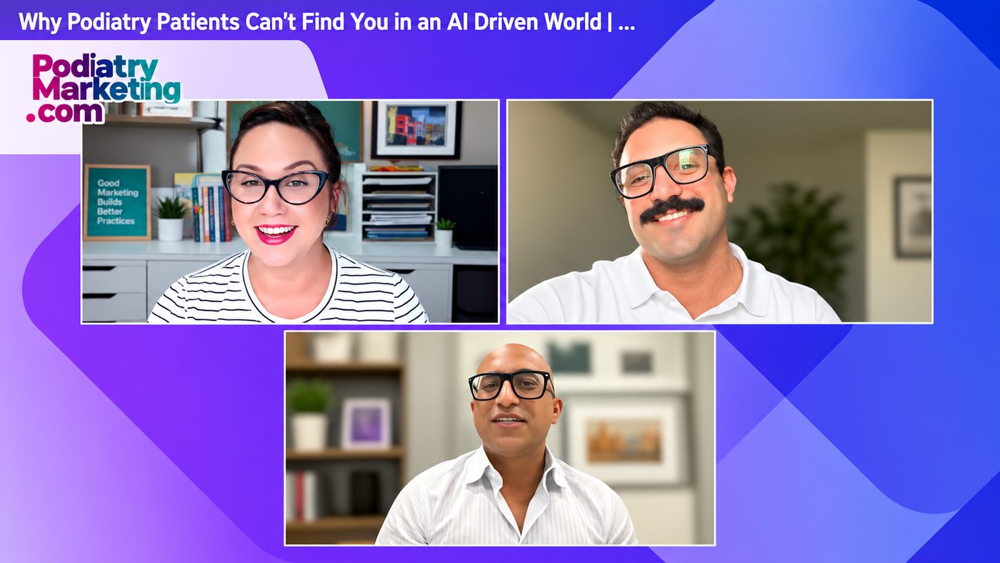 MediaNV joint session with Podiatry Marketing on AI search